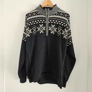 Dale Of Norway Sweater Mens Large Fair Isle Wool